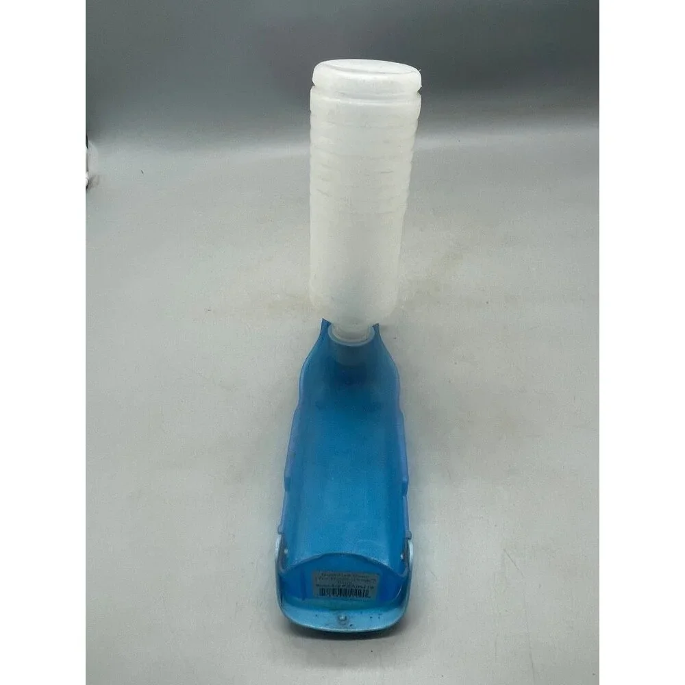 handi drink travel container bowl pets blue plastic 10